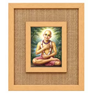 Shree Chaitannya Laminated Jute Wall Photo Frame, 14 X 16 Inch (F174474)
