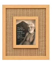 Ramana Maharshi Laminated Jute Wall Photo Frame, 14 X 16 Inch (F174494) Ramana Maharshi Laminated Jute Wall Photo Frame, 14 X 16 Inch (F174494)