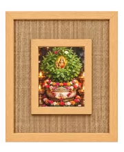 Tulsi Laminated Jute Wall Photo Frame, 14 X 16 Inch (F174501)