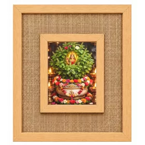 Tulsi Laminated Jute Wall Photo Frame, 14 X 16 Inch (F174501) Tulsi Laminated Jute Wall Photo Frame, 14 X 16 Inch (F174501)
