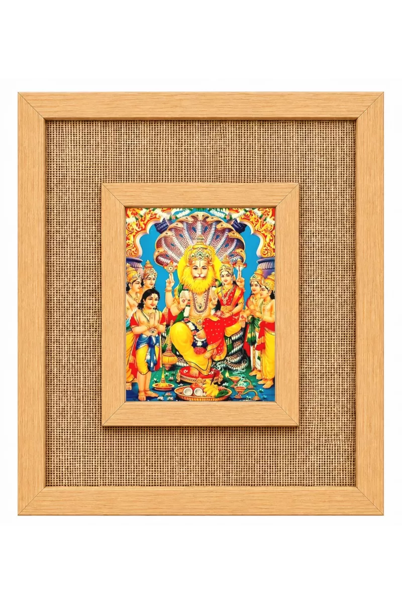 Lakshmi Laminated Jute Wall Photo Frame, 14 X 16 Inch (F174512)