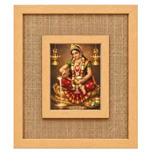 Maa Manasa Laminated Jute Wall Photo Frame, 14 X 16 Inch (F174555) Maa Manasa Laminated Jute Wall Photo Frame, 14 X 16 Inch (F174555)
