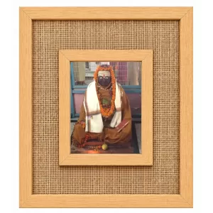 Trailanga Swami Laminated Jute Wall Photo Frame, 14 X 16 Inch (F174558) Trailanga Swami Laminated Jute Wall Photo Frame, 14 X 16 Inch (F174558)
