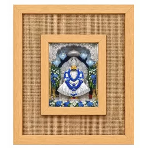 Khatu Shyam Laminated Jute Wall Photo Frame, 14 X 16 Inch (F174563) Khatu Shyam Laminated Jute Wall Photo Frame, 14 X 16 Inch (F174563)