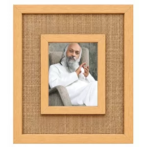 Osho Laminated Jute Wall Photo Frame, 14 X 16 Inch (F174574)
