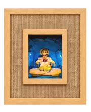 Hanuman Laminated Jute Wall Photo Frame, 14 X 16 Inch (F174575)