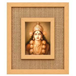Maa Durga Laminated Jute Wall Photo Frame, 14 X 16 Inch (F174584) Maa Durga Laminated Jute Wall Photo Frame, 14 X 16 Inch (F174584)