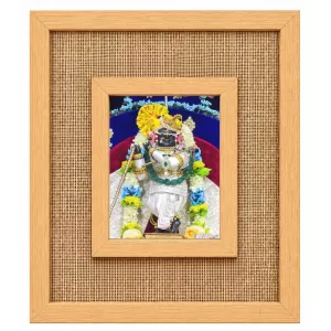 Lord Krishna Laminated Jute Wall Photo Frame, 14 X 16 Inch (F174586) Lord Krishna Laminated Jute Wall Photo Frame, 14 X 16 Inch (F174586)