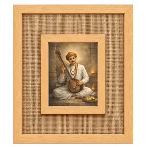 Shree Namdev Maharaj Laminated Jute Wall Photo Frame, 14 X 16 Inch (F174592) Shree Namdev Maharaj Laminated Jute Wall Photo Frame, 14 X 16 Inch (F174592)
