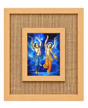 Shree Chaitannya Laminated Jute Wall Photo Frame, 14 X 16 Inch (F174605)