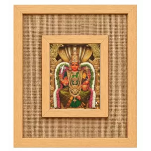 Samayapuram Mariyamman Laminated Jute Wall Photo Frame, 14 X 16 Inch (F174608) Samayapuram Mariyamman Laminated Jute Wall Photo Frame, 14 X 16 Inch (F174608)