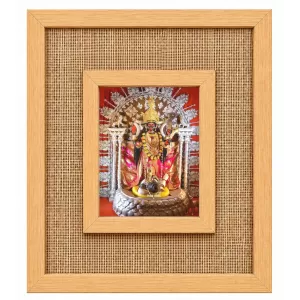 Maa Kaali Laminated Jute Wall Photo Frame, 14 X 16 Inch (F174680) Maa Kaali Laminated Jute Wall Photo Frame, 14 X 16 Inch (F174680)