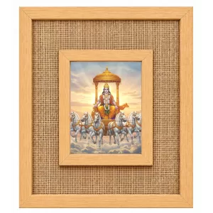 Surya Dev Laminated Jute Wall Photo Frame, 14 X 16 Inch (F174687) Surya Dev Laminated Jute Wall Photo Frame, 14 X 16 Inch (F174687)