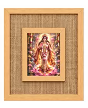 Mahalakshmi Laminated Jute Wall Photo Frame, 14 X 16 Inch (F174692)