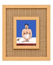 Shree Shree Anukul Laminated Jute Wall Photo Frame, 14 X 16 Inch (F174712)