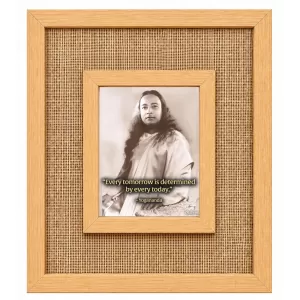 Paramahansa Yogananda Laminated Jute Wall Photo Frame, 14 X 16 Inch (F174844) Paramahansa Yogananda Laminated Jute Wall Photo Frame, 14 X 16 Inch (F174844)