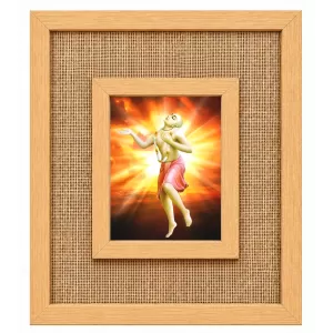 Shree Chaitannya Laminated Jute Wall Photo Frame, 14 X 16 Inch (F174850)