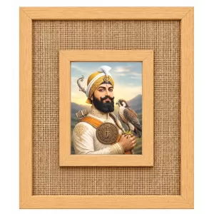 Guru Gobind Sing Laminated Jute Wall Photo Frame, 14 X 16 Inch (F174865) Guru Gobind Sing Laminated Jute Wall Photo Frame, 14 X 16 Inch (F174865)