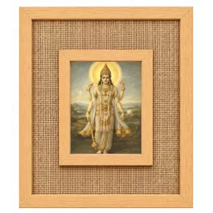 Lord Vishnu Laminated Jute Wall Photo Frame, 14 X 16 Inch (F174872) Lord Vishnu Laminated Jute Wall Photo Frame, 14 X 16 Inch (F174872)