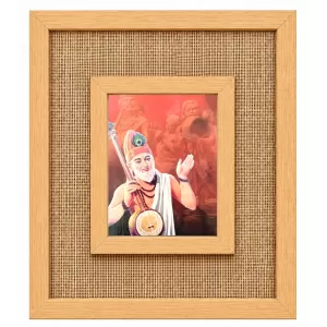 Sant Kabir Das Laminated Jute Wall Photo Frame, 14 X 16 Inch (F174887) Sant Kabir Das Laminated Jute Wall Photo Frame, 14 X 16 Inch (F174887)