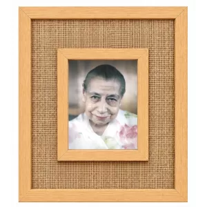 CrowdHall Mother Mirra Alfassa Laminated Jute Wall Photo Frame, 14 X 16 Inch (F174891) CrowdHall Mother Mirra Alfassa Laminated Jute Wall Photo Frame, 14 X 16 Inch (F174891)