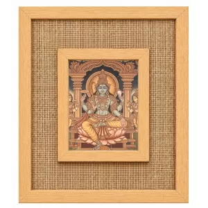 Visnu Vagwan Laminated Jute Wall Photo Frame, 14 X 16 Inch (F174903) Visnu Vagwan Laminated Jute Wall Photo Frame, 14 X 16 Inch (F174903)