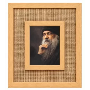 Osho Laminated Jute Wall Photo Frame, 14 X 16 Inch (F174956) Osho Laminated Jute Wall Photo Frame, 14 X 16 Inch (F174956)