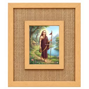 Adi Shankaracharya Laminated Jute Wall Photo Frame, 14 X 16 Inch (F174961) Adi Shankaracharya Laminated Jute Wall Photo Frame, 14 X 16 Inch (F174961)