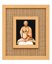 Pravupad Laminated Jute Wall Photo Frame, 14 X 16 Inch (F174974)