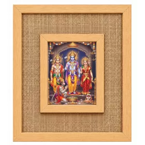 Ram Darbar Laminated Jute Wall Photo Frame, 14 X 16 Inch (F174976) Ram Darbar Laminated Jute Wall Photo Frame, 14 X 16 Inch (F174976)