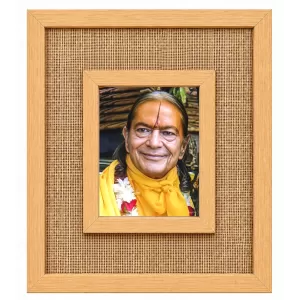 Jagadguru Kripalu Maharaj Laminated Jute Wall Photo Frame, 14 X 16 Inch (F175029) Jagadguru Kripalu Maharaj Laminated Jute Wall Photo Frame, 14 X 16 Inch (F175029)