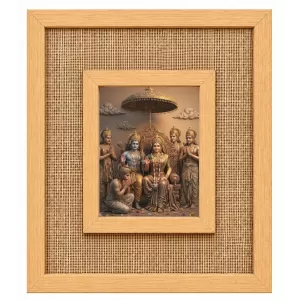 Ram Laminated Jute Wall Photo Frame, 14 X 16 Inch (F175030) Ram Laminated Jute Wall Photo Frame, 14 X 16 Inch (F175030)