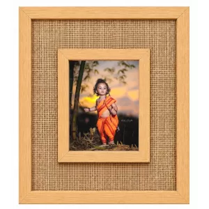 Baby Ram Laminated Jute Wall Photo Frame, 14 X 16 Inch (F175031) Baby Ram Laminated Jute Wall Photo Frame, 14 X 16 Inch (F175031)