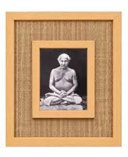 Lahari Mahashay Laminated Jute Wall Photo Frame, 14 X 16 Inch (F175035)