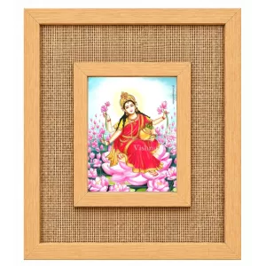 Maa Durga Laminated Jute Wall Photo Frame, 14 X 16 Inch (F175055) Maa Durga Laminated Jute Wall Photo Frame, 14 X 16 Inch (F175055)