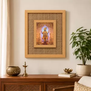Lord Vishnu Laminated Jute Wall Photo Frame, 14 X 16 Inch (F173903) Lord Vishnu Laminated Jute Wall Photo Frame, 14 X 16 Inch (F173903)