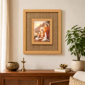 Sant Kabir Das Laminated Jute Wall Photo Frame, 14 X 16 Inch (F174048) Sant Kabir Das Laminated Jute Wall Photo Frame, 14 X 16 Inch (F174048)