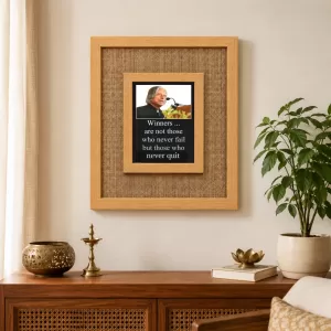 A. P. J. Abdul Kalam Laminated Jute Wall Photo Frame, 14 X 16 Inch (F174778) A. P. J. Abdul Kalam Laminated Jute Wall Photo Frame, 14 X 16 Inch (F174778)