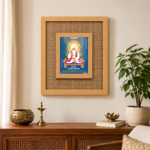 Sant Kabir Das Laminated Jute Wall Photo Frame, 14 X 16 Inch (F174906) Sant Kabir Das Laminated Jute Wall Photo Frame, 14 X 16 Inch (F174906)