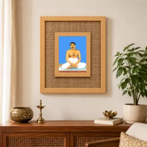 Shree Shree Thakur Anukul Laminated Jute Wall Photo Frame, 14 X 16 Inch (F174913) Shree Shree Thakur Anukul Laminated Jute Wall Photo Frame, 14 X 16 Inch (F174913)
