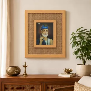 Sant Laminated Jute Wall Photo Frame, 14 X 16 Inch (F174934) Sant Laminated Jute Wall Photo Frame, 14 X 16 Inch (F174934)