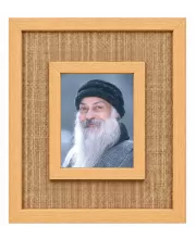 Osho Laminated Jute Wall Photo Frame, 14 X 16 Inch (F175091)