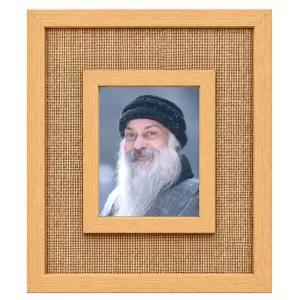 Osho Laminated Jute Wall Photo Frame, 14 X 16 Inch (F175091) Osho Laminated Jute Wall Photo Frame, 14 X 16 Inch (F175091)