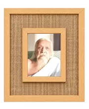 Shree Arabinda Laminated Jute Wall Photo Frame, 14 X 16 Inch (F175095)