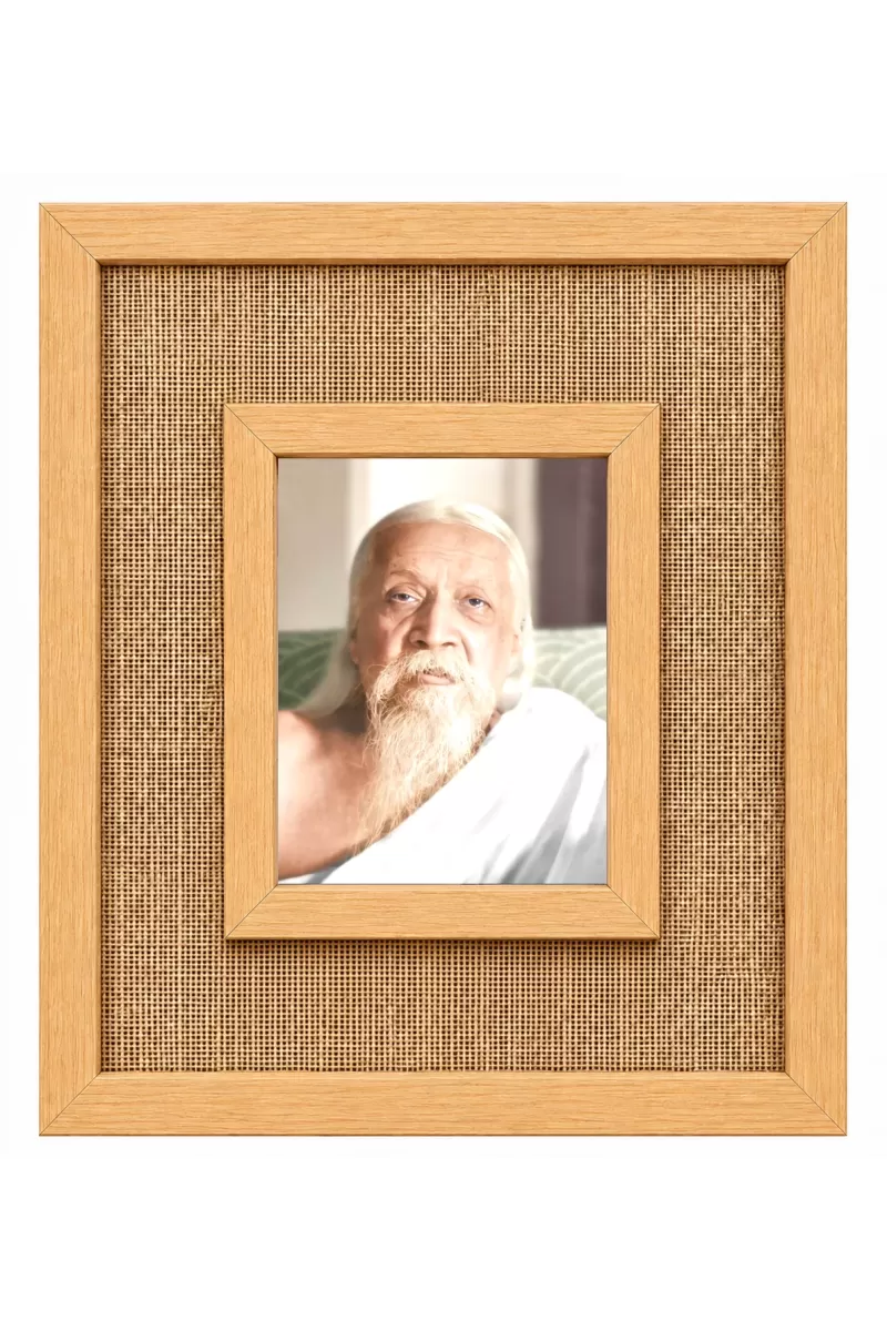 Shree Arabinda Laminated Jute Wall Photo Frame, 14 X 16 Inch (F175095)