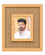 Vijay Thalapati Laminated Jute Wall Photo Frame, 14 X 16 Inch (F175097)