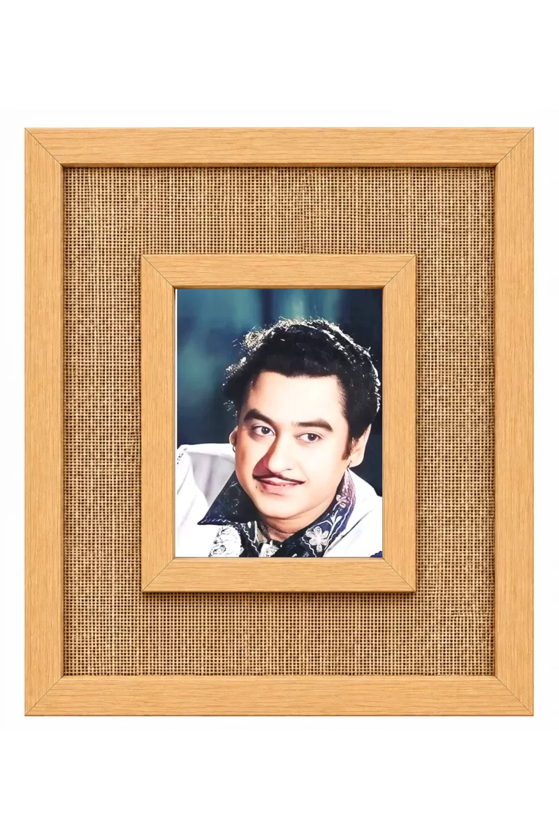 Shree Kishore Kumar Laminated Jute Wall Photo Frame, 14 X 16 Inch (F175107)