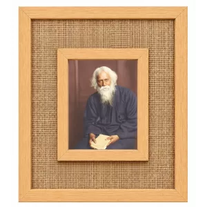 Shree Rabindra Nath Tagore Laminated Jute Wall Photo Frame, 14 X 16 Inch (F175108) Shree Rabindra Nath Tagore Laminated Jute Wall Photo Frame, 14 X 16 Inch (F175108)