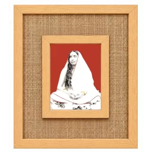 Maa Sarada Laminated Jute Wall Photo Frame, 14 X 16 Inch (F175111) Maa Sarada Laminated Jute Wall Photo Frame, 14 X 16 Inch (F175111)