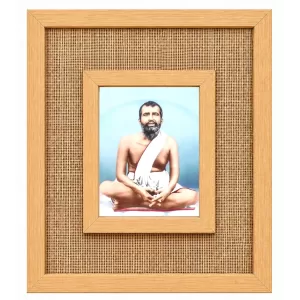 Shree Shree Ramkrishna Paramhansa Laminated Jute Wall Photo Frame, 14 X 16 Inch (F175116) Shree Shree Ramkrishna Paramhansa Laminated Jute Wall Photo Frame, 14 X 16 Inch (F175116)